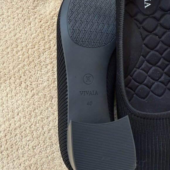 Vivaia Women's Melody Square-Toe Block Heel Pump, Black - New - size 9, EU40 - Picture 6 of 6